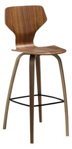 Бар стол в тъмно естествен цвят (височина на седалката 75 cm) S.I.T – DAN-FORM Denmark