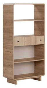 Библиотека от декор от дъб в светло естествен цвят 78x153x34 cm Senza – Nordure
