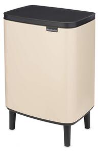 Кош за боклук Brabantia Bo Small Hi 1010462, 12 л, Плавно и безшумно отваряне, Противоплъзгаща основа, Бежов