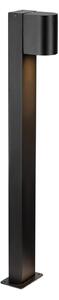 Markslöjd LED осветление за пътеки Alor, черно, IP65, височина 75 cm, с регулируема яркост, Затъмняване, Черен, Алуминий, Скандинавски