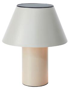 Markslöjd LED слънчева настолна лампа Vivo, сива, IP44, височина 30 cm, дим., Затъмняване, Сив, Метал, Скандинавски