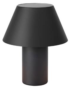 Markslöjd LED слънчева настолна лампа Vivo, черна, IP44, височина 30 cm, дим., Затъмняване, Черен, Метал, Скандинавски