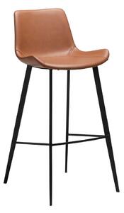 Бар стол в цвят кафяв коняк (височина на седалката 74,5 cm) Hype – DAN-FORM Denmark