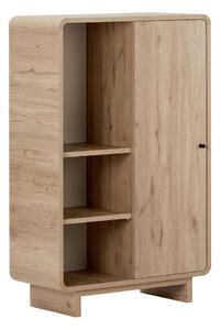 Шкафче от декор от дъб в светло естествен цвят 70x110x34 cm Torina – Nordure