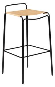 Кафяв бар стол (височина на седалката 77 cm) Paz – DAN-FORM Denmark