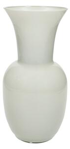 Кремава стъклена ваза (височина 26 cm) – Brandani