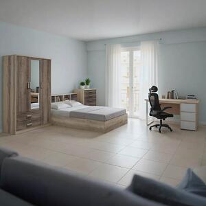 Комплект мебели за спалня от 5 части Intermission Castillo-toro 167.5x221x84 см