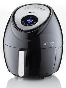 Фритюрник с горещ въздух Ariete AIRY FRYER XXL 4618/00, 1800W, 5.5 л, 7 програми, Таймер, LCD сензорен дисплей, Черен