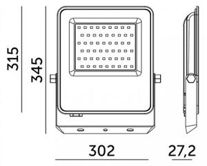 LED прожектор ULSAN LED/200W/230V 4000K IP65
