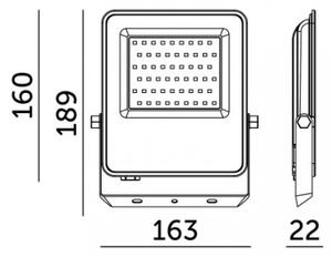LED прожектор ULSAN LED/50W/230V 4000K IP65