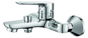 Стенен смесител за вана и душ "ЕММА" ICF 6005007/ БЕЗ А-РИ, месинг, хром, 8.7x18.6см