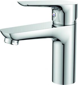 Стоящ смесител за умивалник ICF 1005007 ЕММА, месинг, хром, 14.9x14.3см