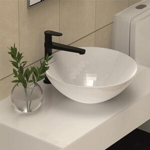 Стоящ смесител за умивалник ICF 195055B, месинг, черен мат, 26.9x23.8см