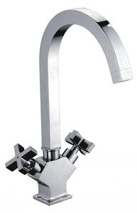 Стоящ смесител за умивалник Арт ICF 7002852C M7313, месинг, хром