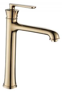 Стоящ смесител за умивалник ICF 148119GOLD САНЯ, месинг, златен, 34.3x23.4см