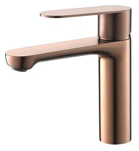Стоящ смесител за умивалник Верона ICF 111320 BRUSH ROSE GOLD, неръждаема стомана, розово злато, 17x4.2см