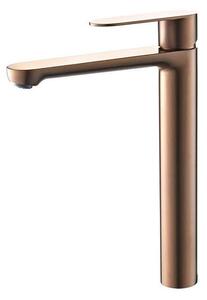 Стоящ смесител за умивалник Верона ICF 111321 BRUSH ROSE GOLD, неръждаема стомана, розово злато, 30.4x21.6см