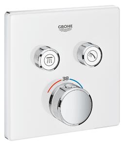 Термостат за вграждане, 29156LS0 Grohtherm SmartControl, Grohe, за вана/душ, снежно бял