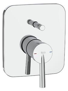 Семсител за вграждане A5A0B6DC00, Roca, за вана - душ, хром, 16х18см
