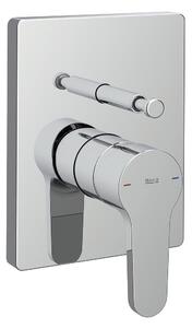 Square вграден смесител за вана-душ A5A0C6AC0K, хром