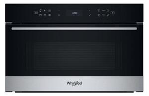 Микровълнова фурна Whirlpool WMD7O4TX, за вграждане, с грил, електронно управление, 800W, 31л. обем, черно-сива