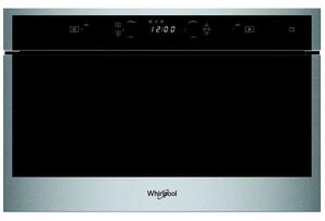Микровълнова фурна Whirlpool WMN461BX, за вграждане, механично управление, 750W, 22 л. обем, 5 степени на мощност, инокс