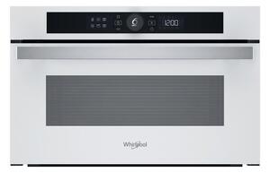 Микровълнова фурна Whirlpool WMD44MW, за вграждане, с грил, електронно управление, 1000W, 31л. обем, бяла