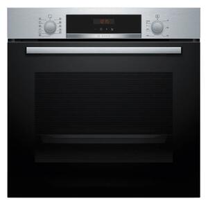 Фурна за вграждане Bosch HBA574BS3, клас A+, 71л. обем, пиролитично почистване, 3D система за равномерно печене, защита за деца, инокс
