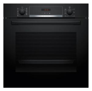 Фурна за вграждане Bosch HBA574BB3, клас A+, 71л. обем, пиролитично почистване, 3D система за равномерно печене, защита за деца, черна