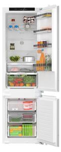 Хладилник с фризер Bosch KIN96VFD0, клас D, 290 л. общ обем, за вграждане, 184 kWh/годишно, SuperCooling, SuperFreeze, VitaFresh, No Frost, бял