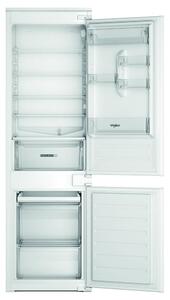 Хладилник с фризер Whirlpool WHC18D051A1, клас E, 268 л. общ обем, за вграждане, 227 kWh/годишно разход на енергия, 6TH Sense, Less Frost, бял