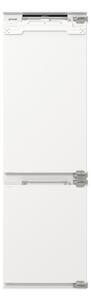 Хладилник с фризер Gorenje NRKI517E82WF, клас E, 252 л. общ обем, за вграждане, 235 kWh/годишно, MultiFlow 360° система, CrispZone чекмедже, FastFreeze, бял