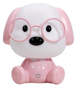 ONLI - Димируема LED детска нощна лампа PUPPIES LED/3W/230V 20 cm куче/розова