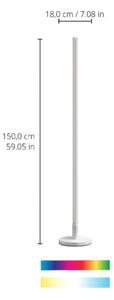 WiZ - LED RGBW Димируем лампион POLE LED/13W/230V 2200-6500K Wi-Fi