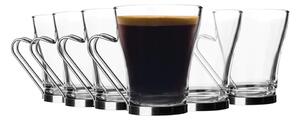 BORMIOLI ROCCO ЧАШИ ЗА КАПУЧИНО OSLO 235ML 6БР