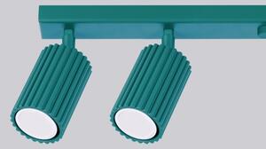 Brilagi - LED точково осветително тяло CRESTO 6xGU10/10W/230V тюркоазено