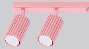 Brilagi - LED точково осветително тяло CRESTO 6xGU10/10W/230V розово