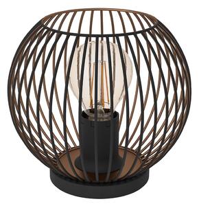 Eglo 901872 - Настолна лампа ALMANZORA 1xE27/60W/230V черна