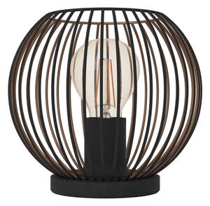 Eglo 901872 - Настолна лампа ALMANZORA 1xE27/60W/230V черна
