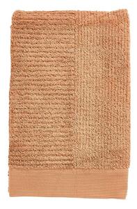 Жълта памучна хавлиена кърпа от тери 70x140 cm Classic – Zone