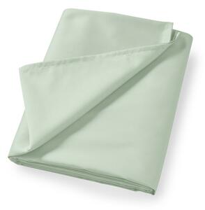 Светлозелен чаршаф от памучен сатен 230x260 cm Cotton Sateen – Bianca