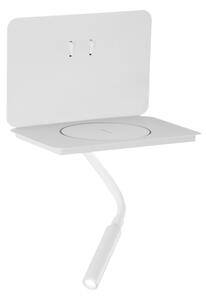 ONLI - LED гъвкава настолна лампа с полица WIK LED/6,5W/230V + LED/3W бяла