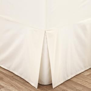 Кремаво еластично перкалово покритие на рамка на легло 135x190 cm Easy Iron Percale – Catherine Lansfield