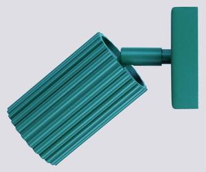 Brilagi - LED настенно насочващо осветително тяло CRESTO 1xGU10/10W/230V тюркоазено