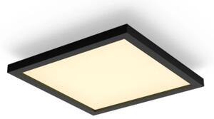 Philips - димируемо таванно осветително тяло Hue AURELLE LED/19W/230V 30x30 cm черно