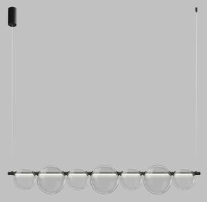 LED полилей на кабел ATOLA LED/19W/230V черен/прозрачен