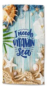 Кадифена плажна кърпа 100x180 cm Vitamin Sea – Good Morning