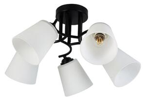 Плафон PAFOS 5xE27/15W/230V черен