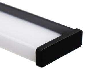 LED осветление за огледало за баня MIRORE LED/5W/230V 30 см IP44 черно