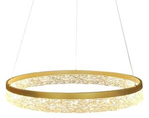 LED полилей на кабел GALA LED/25W/230V Ø 50 см златист